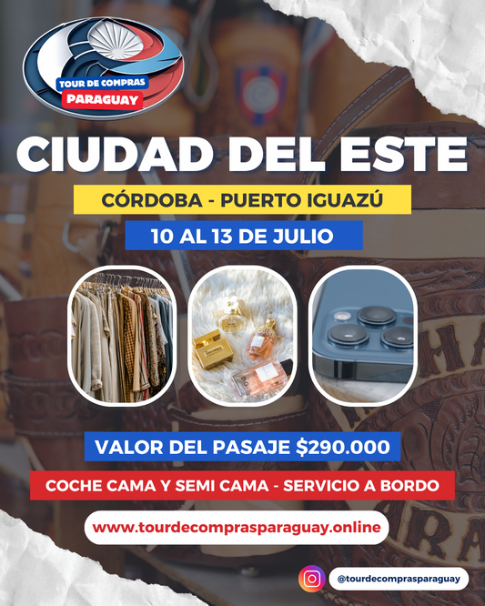 10 De Julio - Córdoba - Puerto Iguazú