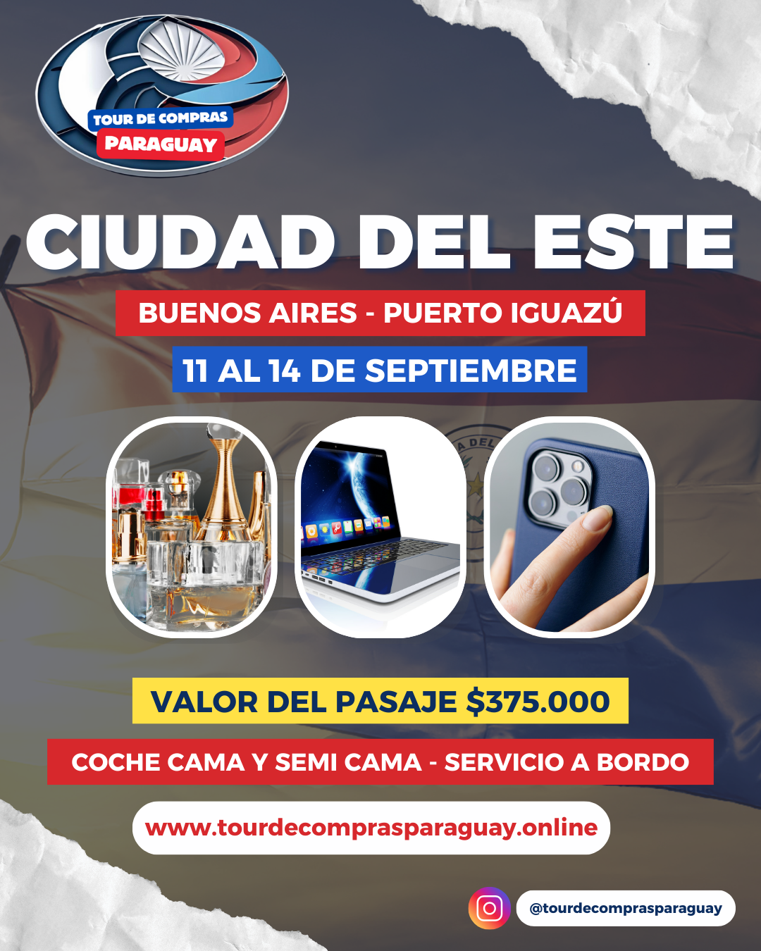 11 de Septiembre - Buenos Aires - Puerto Iguazú