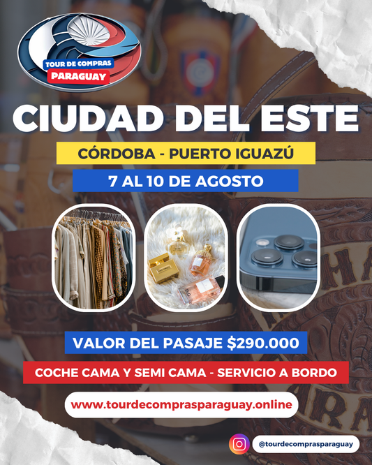 7 de Agosto - Córdoba - Puerto Iguazú